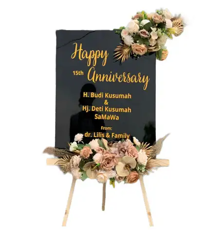 Papan Bunga Akrilik Cempaga Hulu